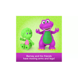 Barney's World Fisher-Price Barney Hey Friends Pack with 4 Figures
