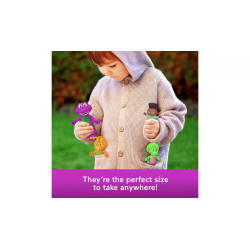 Barney's World Fisher-Price Barney Hey Friends Pack with 4 Figures