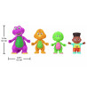 Barney's World Fisher-Price Barney Hey Friends Pack with 4 Figures