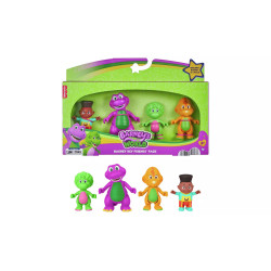 Barney's World Fisher-Price Barney Hey Friends Pack with 4 Figures