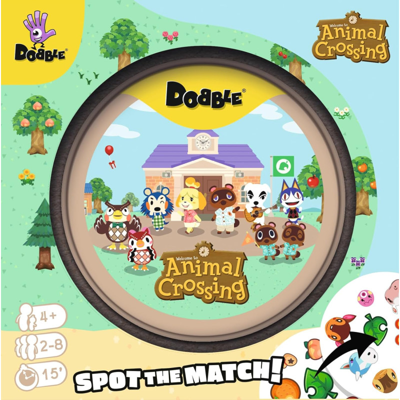 Dobble Animal Crossing Family Card Game Dobble Animal Crossing Family Card Game