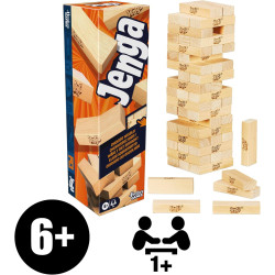 Official Hasbro Games Jenga Game with Digital Die