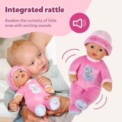 BABY Born for babies Sleepy Pink Soft 30cm Pink Fabric Doll