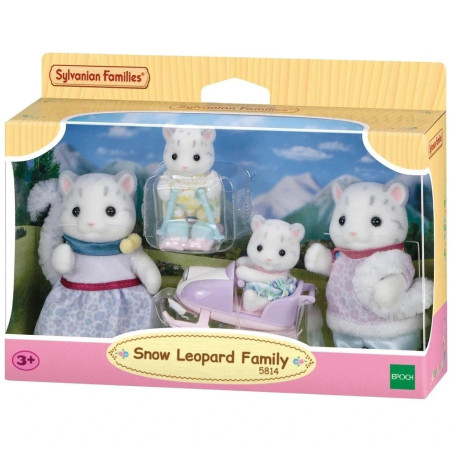 Sylvanian Families Snow Leopard Family 5814