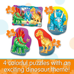 The Learning Journey Dino My First Puzzle Sets (Box of 4)
