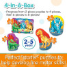The Learning Journey Dino My First Puzzle Sets (Box of 4)