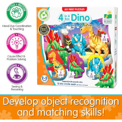 The Learning Journey Dino My First Puzzle Sets (Box of 4)