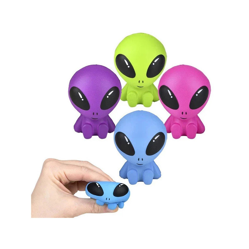 Fidget Squishy Alien Toy –for Stress Relief & Sensory Fun HGL 1 Piece Assortment Fidget Squishy Alien Toy –for Stress Relief & Sensory Fun HGL 1 Piece Assortment