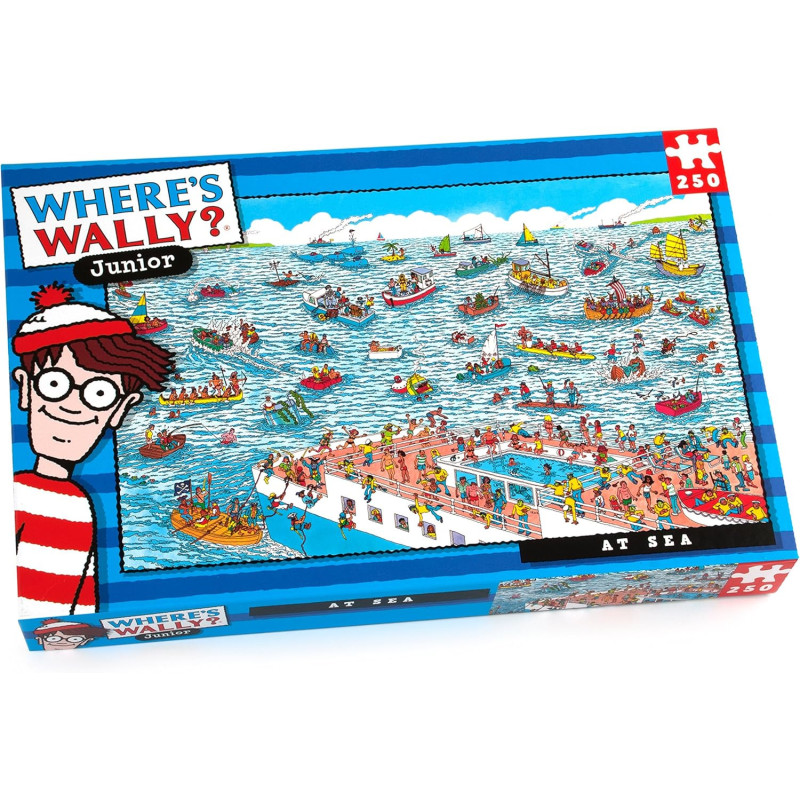 Paul Lamond Where's Wally At sea Puzzle (250-Piece)