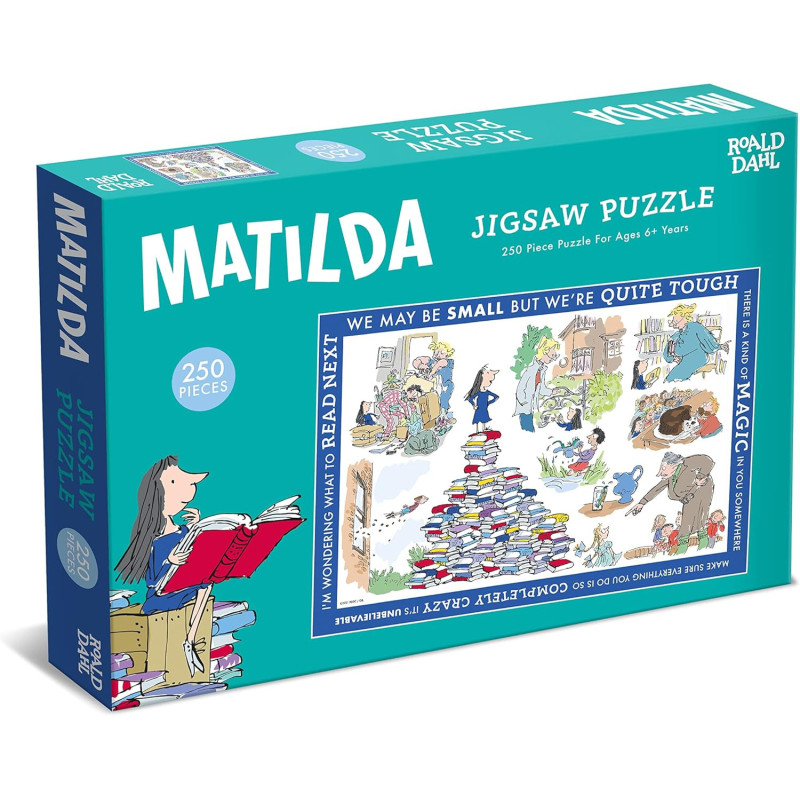 Roald Dahl Paul Lamond Matilda 250 piece Jigsaw Puzzle