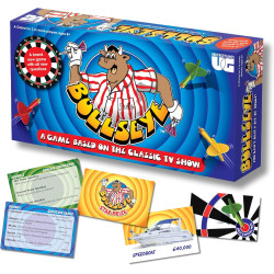 Bullseye Board Game, Classic TV Show Quiz with Magnetic Darts