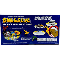Bullseye Board Game, Classic TV Show Quiz with Magnetic Darts