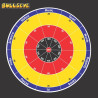 Bullseye Board Game, Classic TV Show Quiz with Magnetic Darts