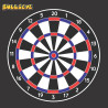 Bullseye Board Game, Classic TV Show Quiz with Magnetic Darts