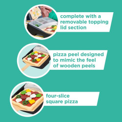 Casdon Ooni Pizza Topping Station Roleplay Toy