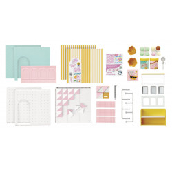 MGA's Miniverse Spaces Starter Pack- Ice Cream Shop