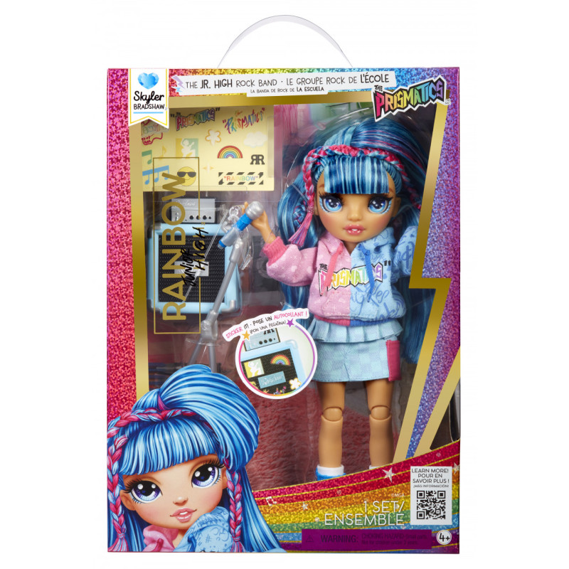 Rainbow High Junior High RockBand Skyler Brandshaw Fashion doll