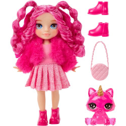 Rainbow High Littles - Magenta Monroe Fashion doll