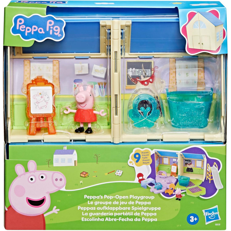 Peppa Pig Peppa's Pop-Open Playgroup Playset