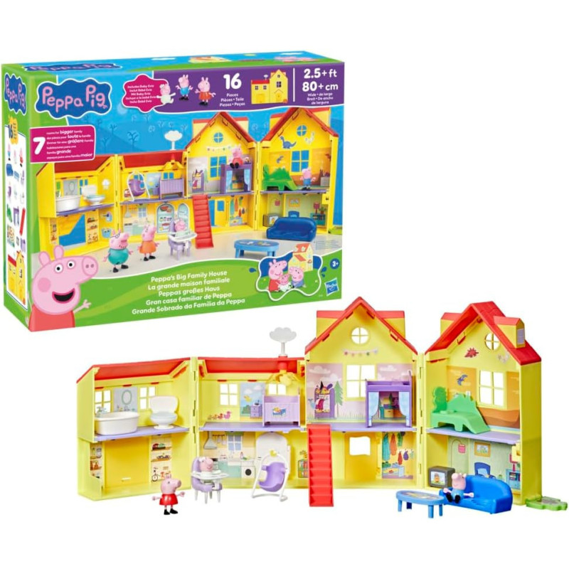 Peppa Pig Peppa's Big Family House Playset