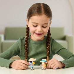 Bluey Figure 2-Pack - On Holiday