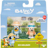 Bluey Figure 2-Pack - On Holiday