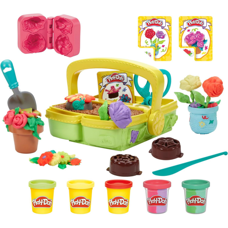 Play-Doh Blooming Flowers Playset