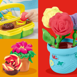 Play-Doh Blooming Flowers Playset