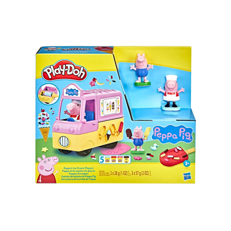 Play-Doh Peppa's Ice Cream Playset with Ice Cream Van