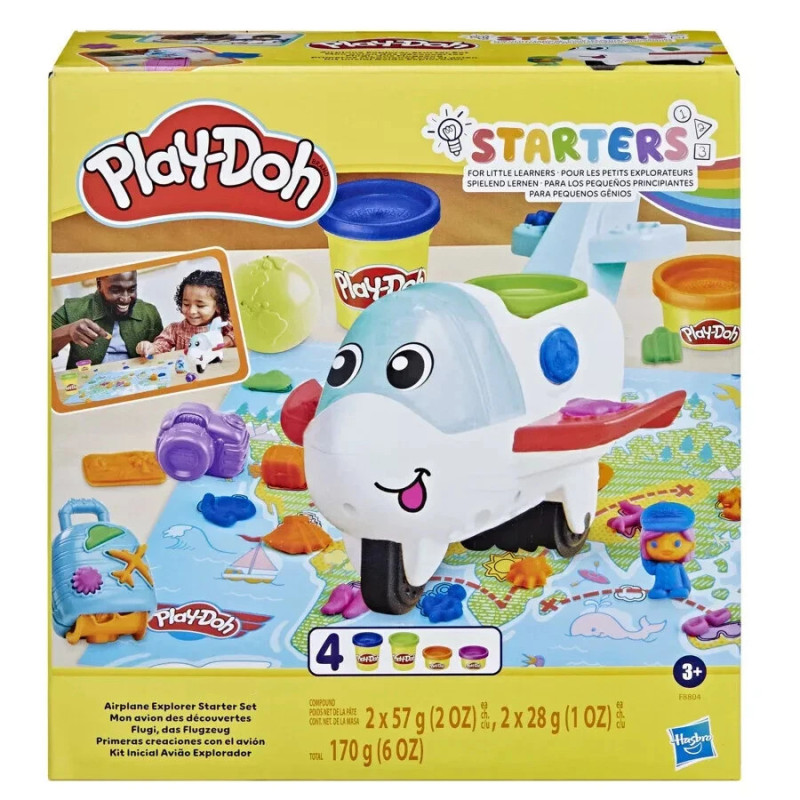Play-Doh Airplane Explorer Starter Set – Jet Toy