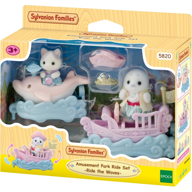 Sylvanian Families - 5820 Amusement Park Ride Set