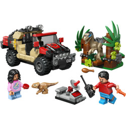 LEGO Jurassic World Raptor Off-Road Escape Dino Toy 76972