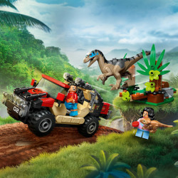 LEGO Jurassic World Raptor Off-Road Escape Dino Toy 76972