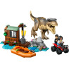 LEGO Jurassic World T. rex River Escape, Dinosaur Toy 76975
