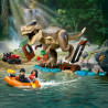 LEGO Jurassic World T. rex River Escape, Dinosaur Toy 76975