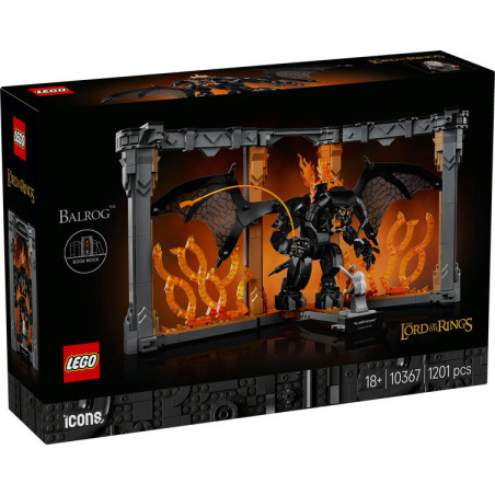 LEGO Icons The Lord of the Rings: Balrog Book Nook Set 10367