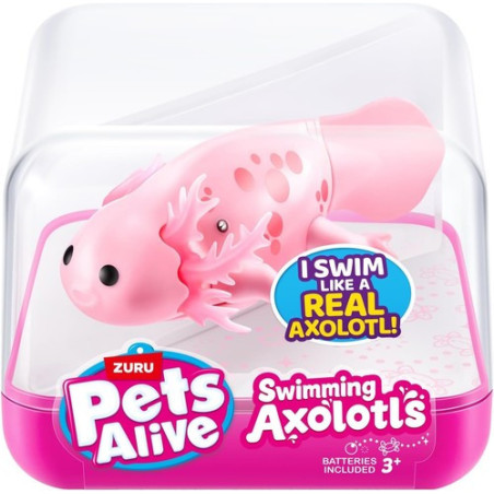 Pets Alive Robo Axolotl Series 1 Swimming Axolotl- Pink