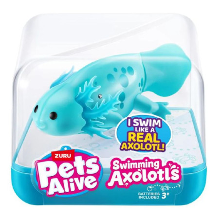 Pets Alive Robo Axolotl Series 1 Swimming Axolotl- Blue