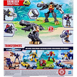 Transformers CYBERWORLD Grimlock Chomp & Battle Action Figure
