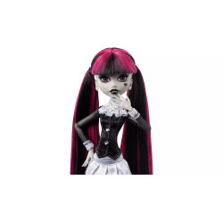 Monster High Draculaura Black & White Collector Reel Drama Fashion Doll