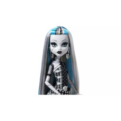 Monster High Frankie Stein Doll Black and White Reel Drama Fashion Doll