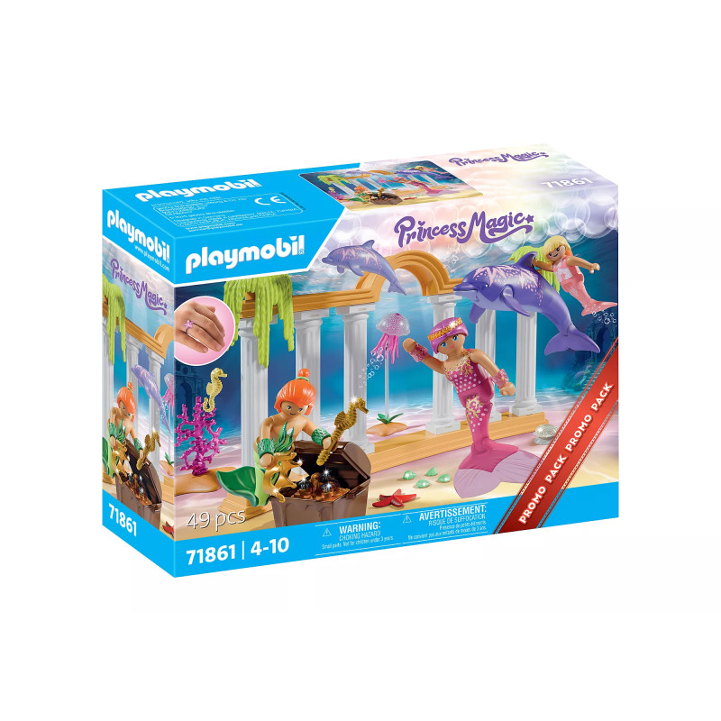 Playmobil Princess Magic Mermaid Treasure with Dolphins 71861