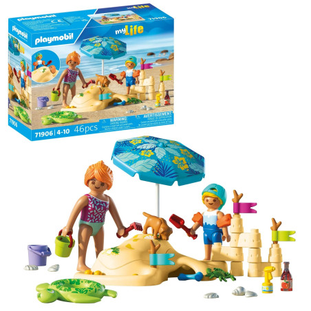 Playmobil MyLife Family Fun At The Beach 71906