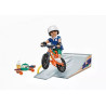 Playmobil MyLife Child with Skateboard and BMX 71798