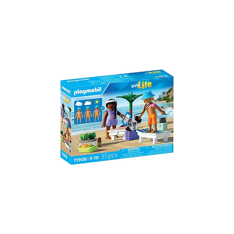 Playmobil MyLife Couples Trip at the Beach 71908