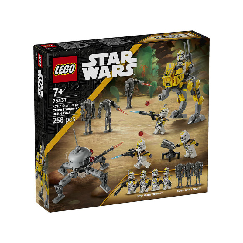 LEGO Star Wars 327th Star Corps Clone Troopers Battle Pack 75431