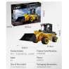 CaDA C65023W Wheel Loader Construction Toy Set