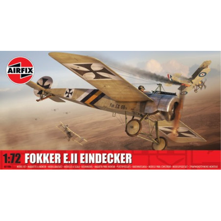 Airfix Fokker E.II Eindecker - A01086 Model Aircraft Kit 1:72 Scale