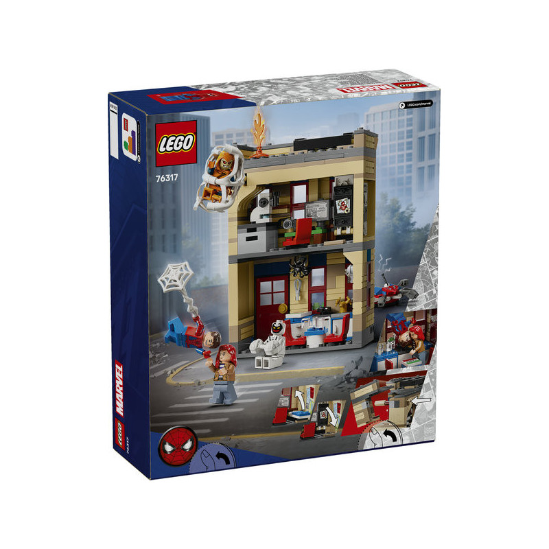 LEGO  Marvel Peter Parker’s Apartment Building Toy Set 76317