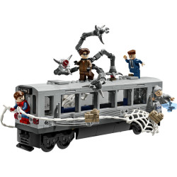 LEGO Marvel Spider-Man vs. Doc Ock Subway Train Scene 76321